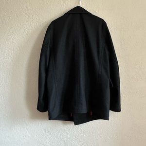 Ben Sherman Plectrum Double-Breasted Pea Coat XL black